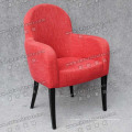 Rotes populäres Entwurfs-lebendes Sofa (YC-F057-01)